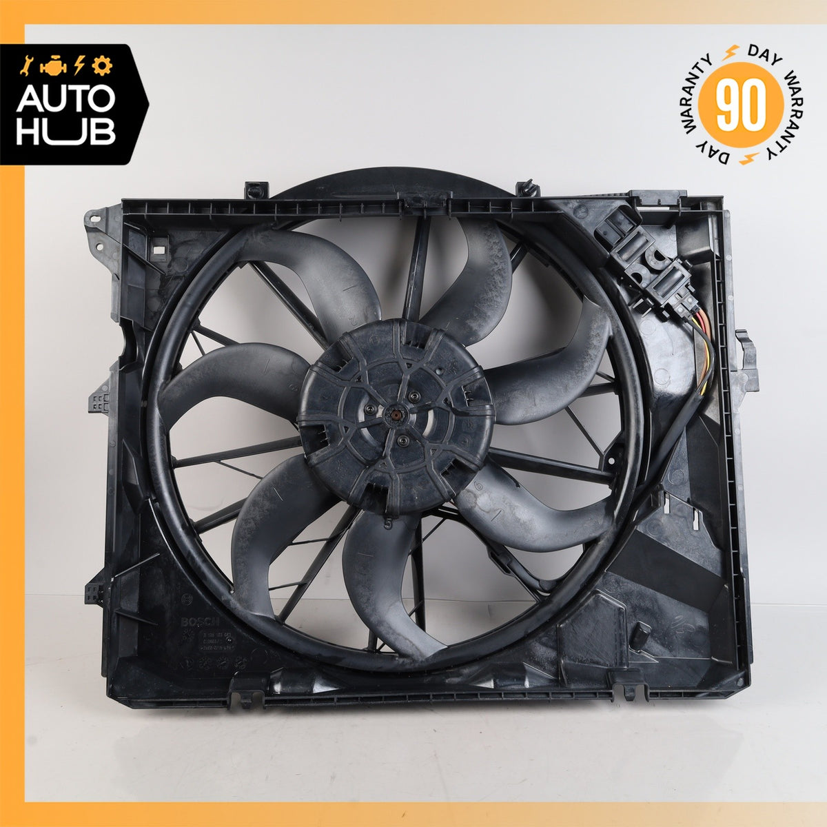 07-13 BMW E90 328i 128i 3.0L N51 Radiator Cooling Fan Motor OEM - photo 2