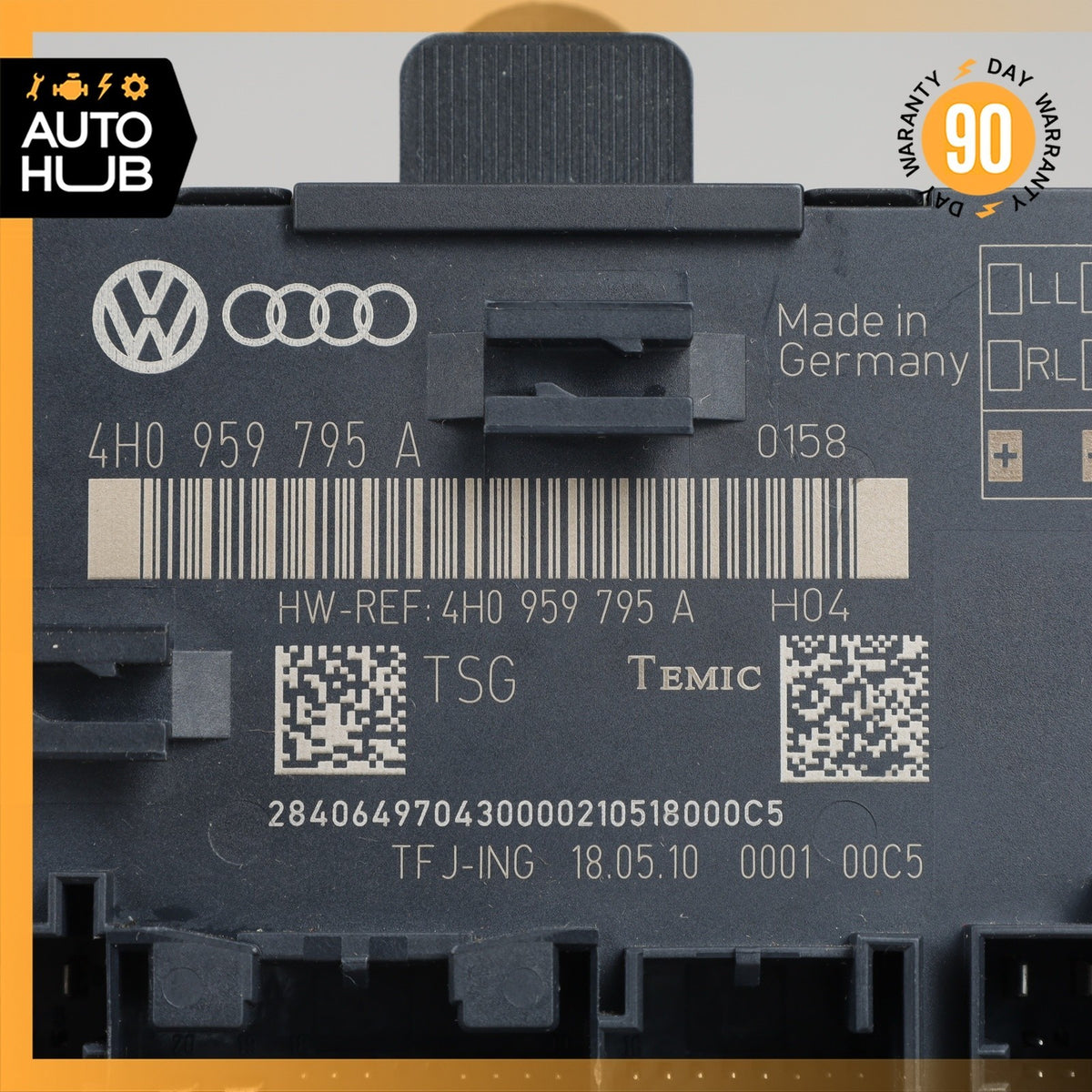 Audi D4 A8 Rear Left or Right Side Door Control Module OEM - photo 7
