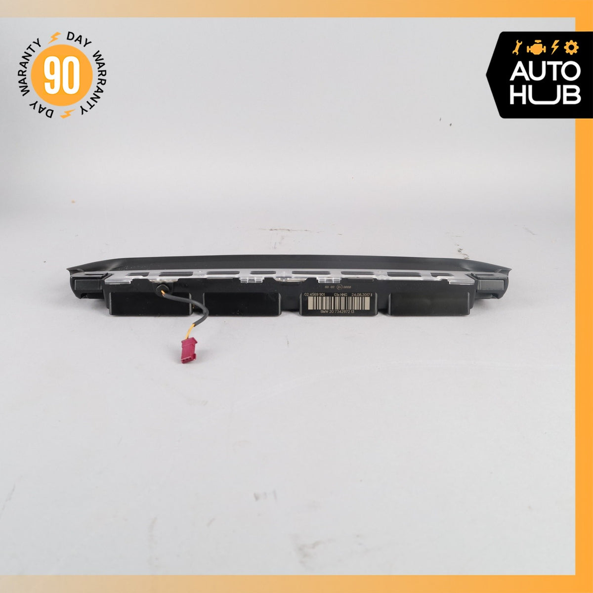 BMW G12 740i Trunk 3rd Third Brake Stop Light Lamp 63257342972 OEM - photo 9