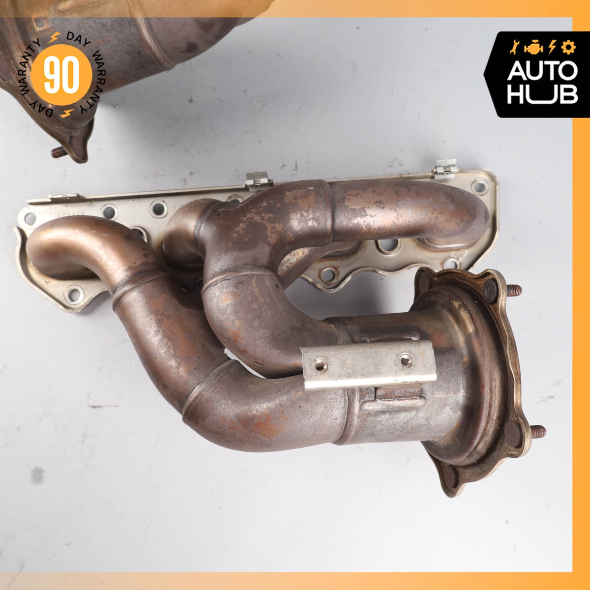 08-14 Porsche Cayenne 958 S GTS 4.8L V8 Exhaust Manifold Set 94811113000 OEM - photo 6