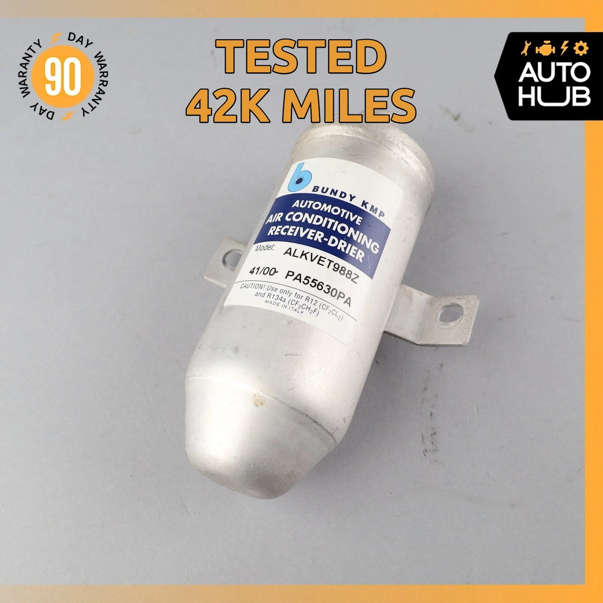 00-02 Bentley Arnage 6.8L V8 A/C Receiver Drier Container PA55630PA OEM 42k - photo 1