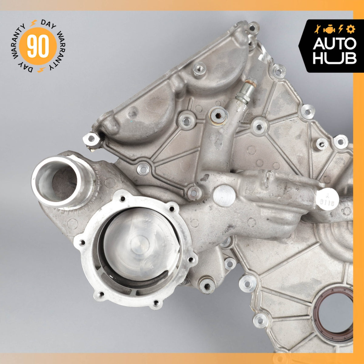 09-19 Maserati GranTurismo Quattroporte 4.7L Engine Motor Timing Cover OEM 29k - photo 4