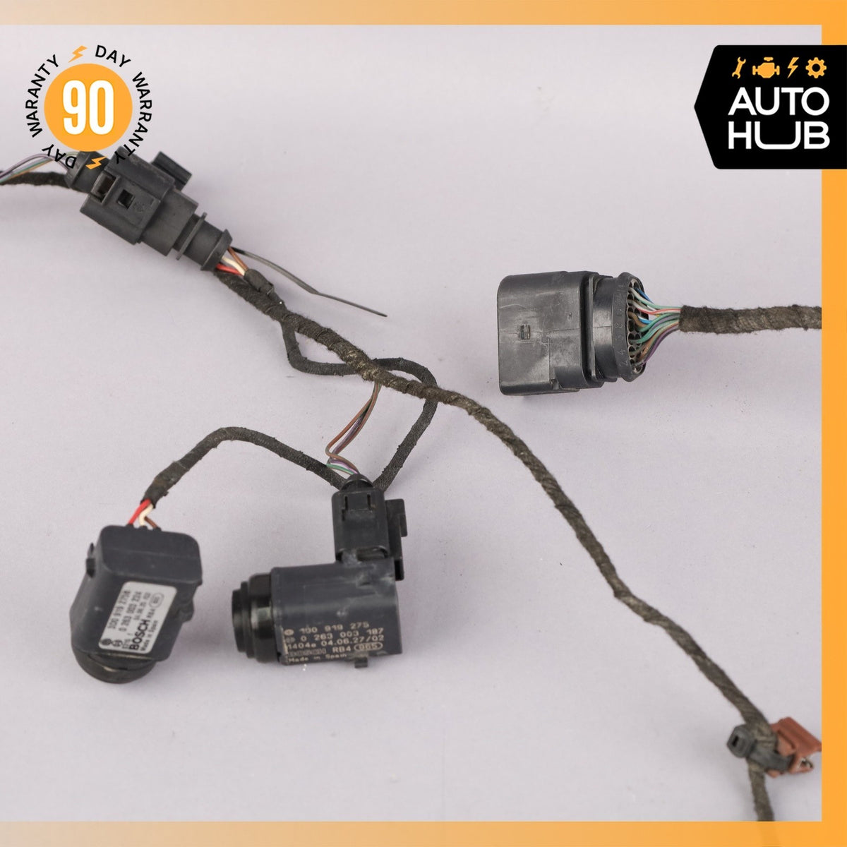 Bentley Continental GT GTC Rear Bumper Parking Sensor Wire Harness PDC OEM - photo 20