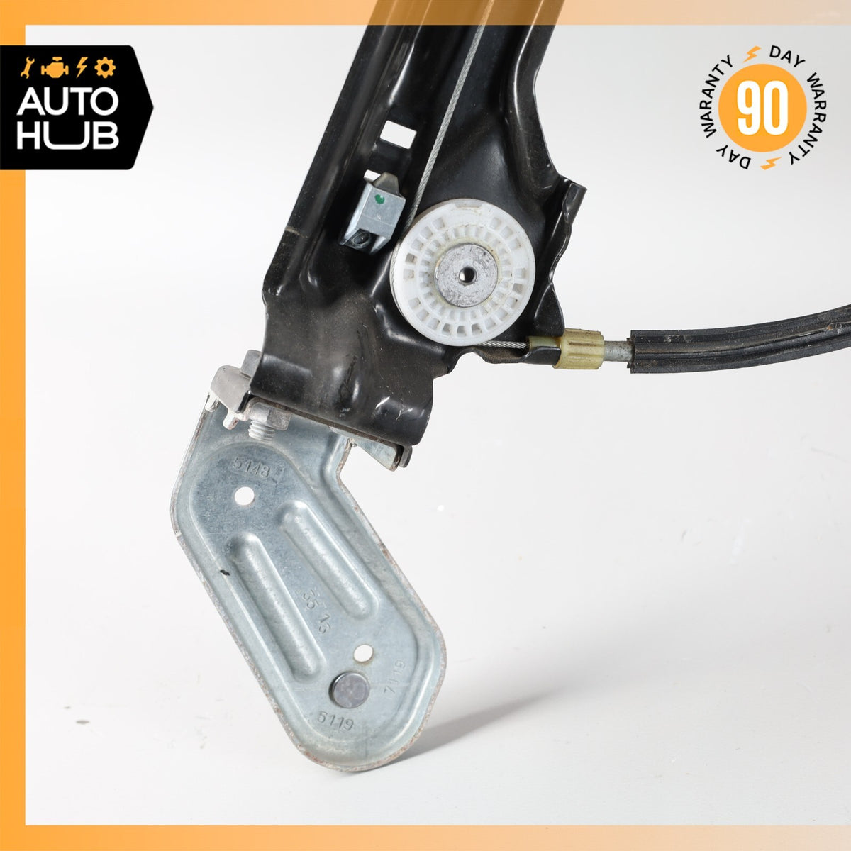 14-22 Maserati Quattroporte M156 Rear Left Side Window Regulator Motor OEM - photo 3