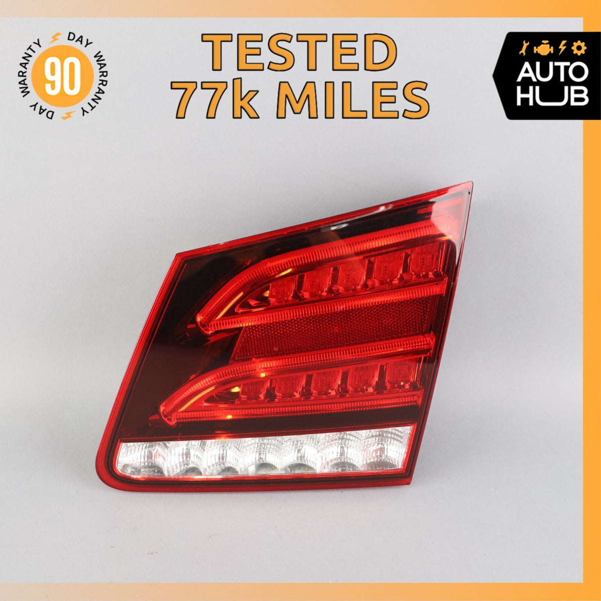 14-16 Mercedes W212 E350 E400 Inner Tail Light Lamp Rear Right Side OEM 77k - photo 1