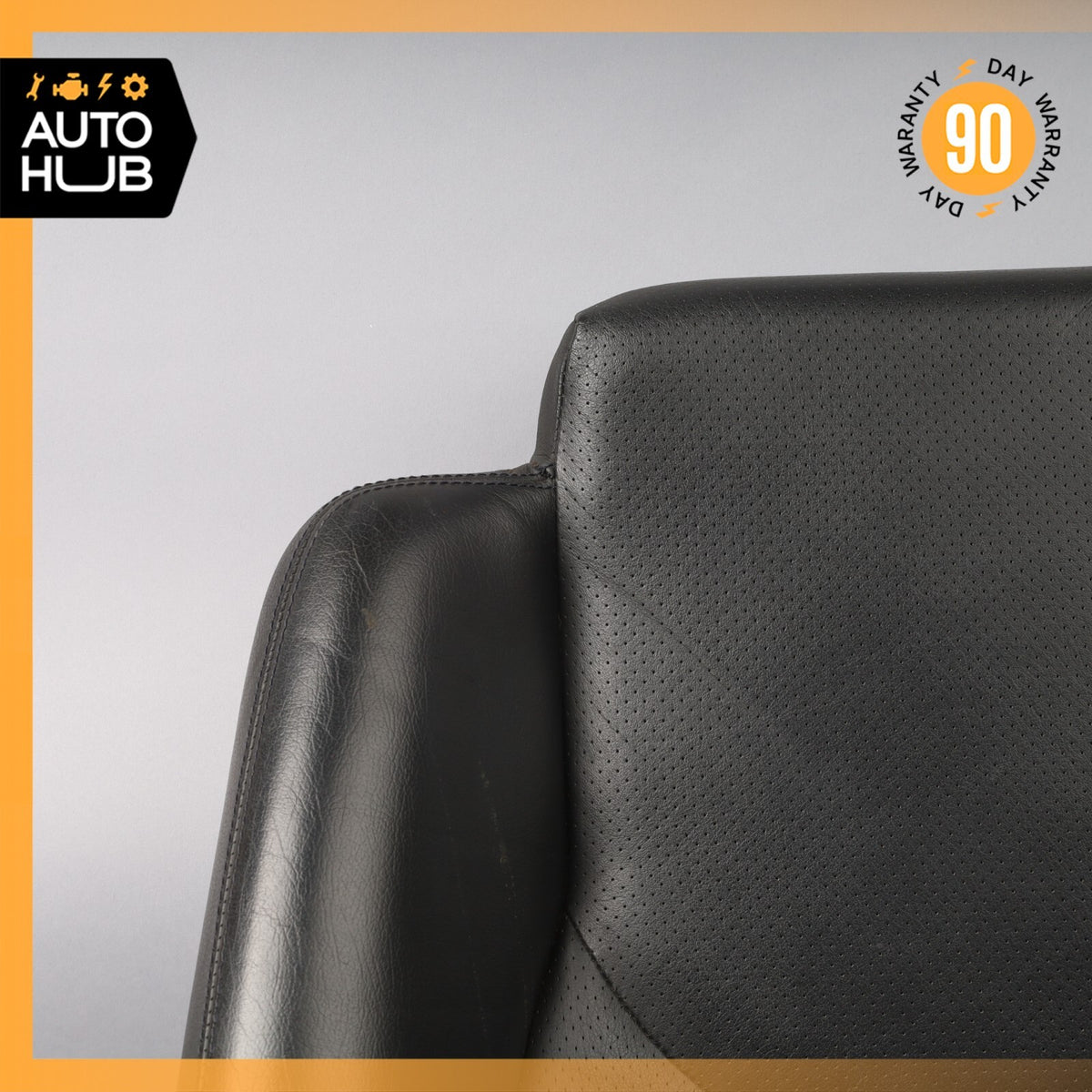 96-02 Mercedes R129 SL320 SL500 Right Side Top Upper Seat Cushion Black OEM - photo 2