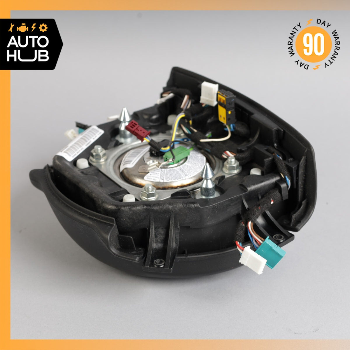 Land Rover Range Rover L322 HSE Steering Wheel Airbag Air Bag Black OEM 88k - photo 9