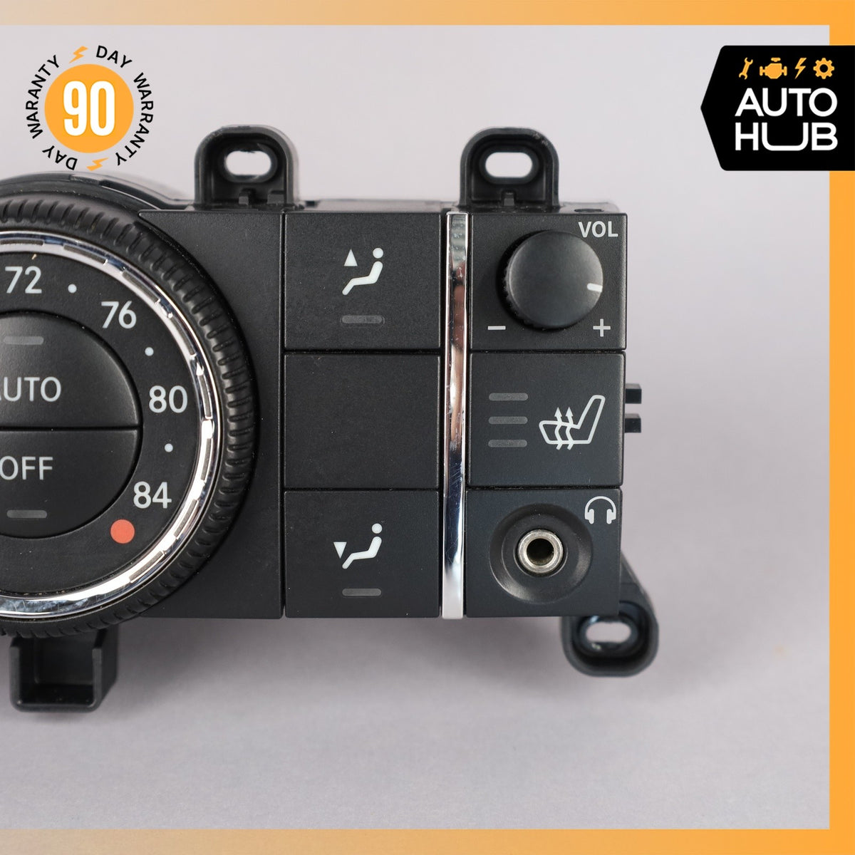 06-12 Mercedes W164 ML63 R350 R500 Rear A/C Heater Climate Control Switch OEM - photo 5