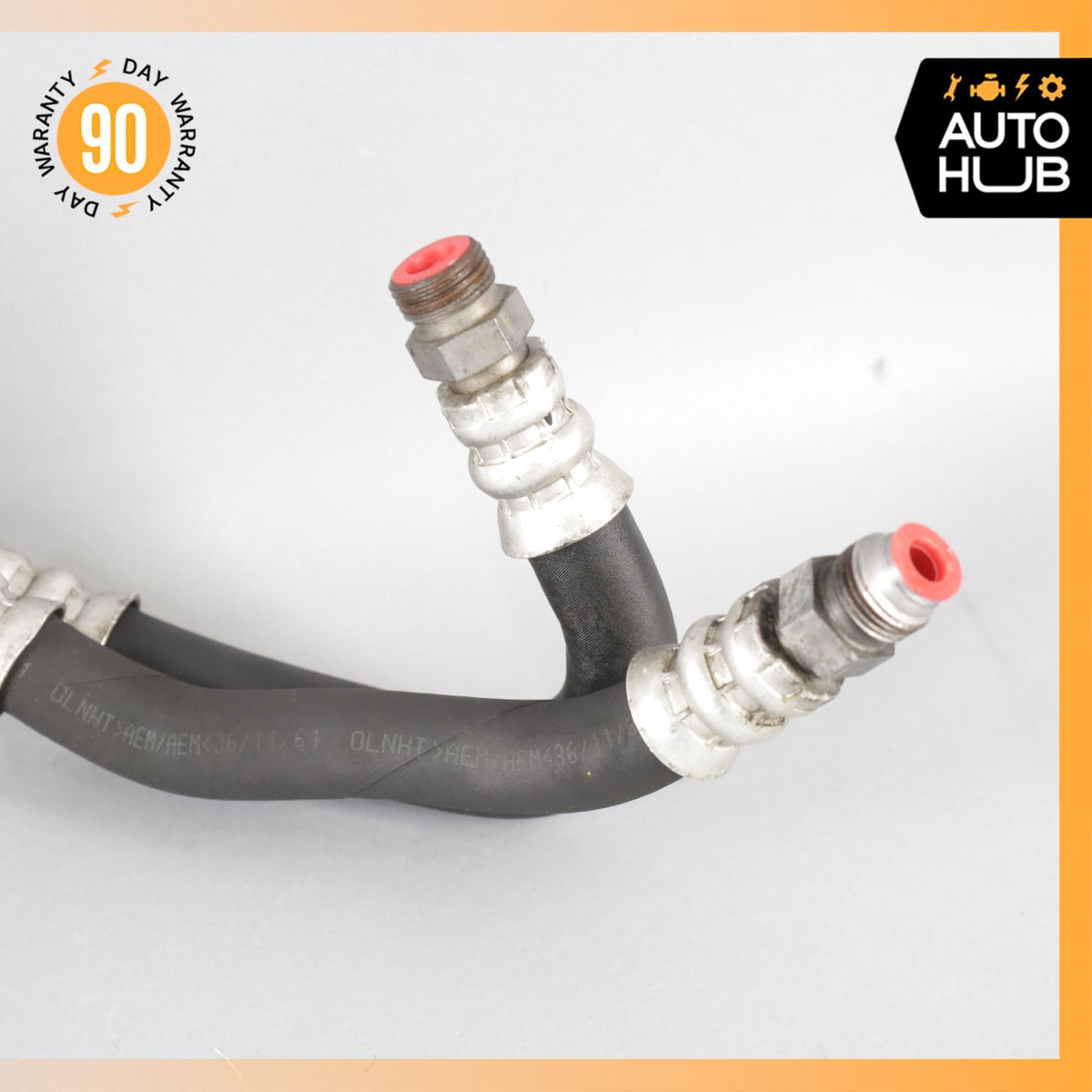 03-13 Bentley Flying Spur Left & Right Transmission Oil Cooler Line Set OEM - photo 8