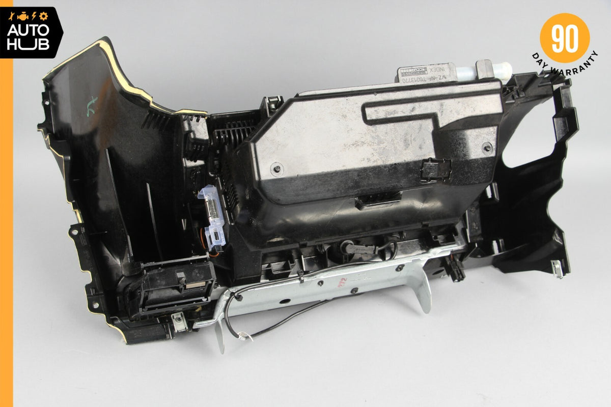 07-09 Mercedes W211 E350 E550 Dashboard Glove Box Storage Compartment Black OEM - photo 11