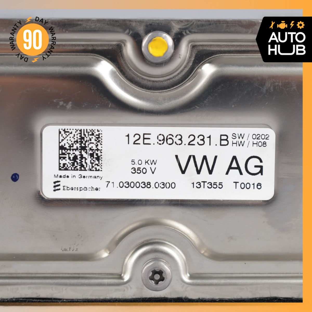 15-23 Porsche Cayenne 958 E-Hybrid High Voltage Electric Battery Heater OEM - photo 10
