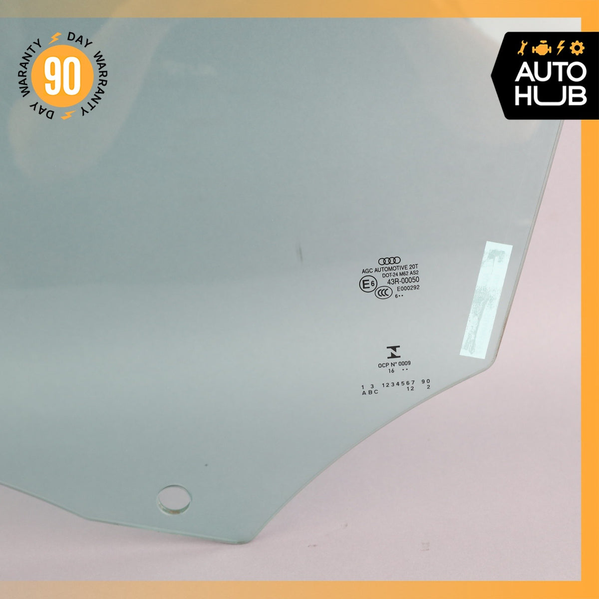11-17 Audi 8R Q5 SQ5 Front Left Driver Door Window Glass 8R0845201D OEM - photo 4