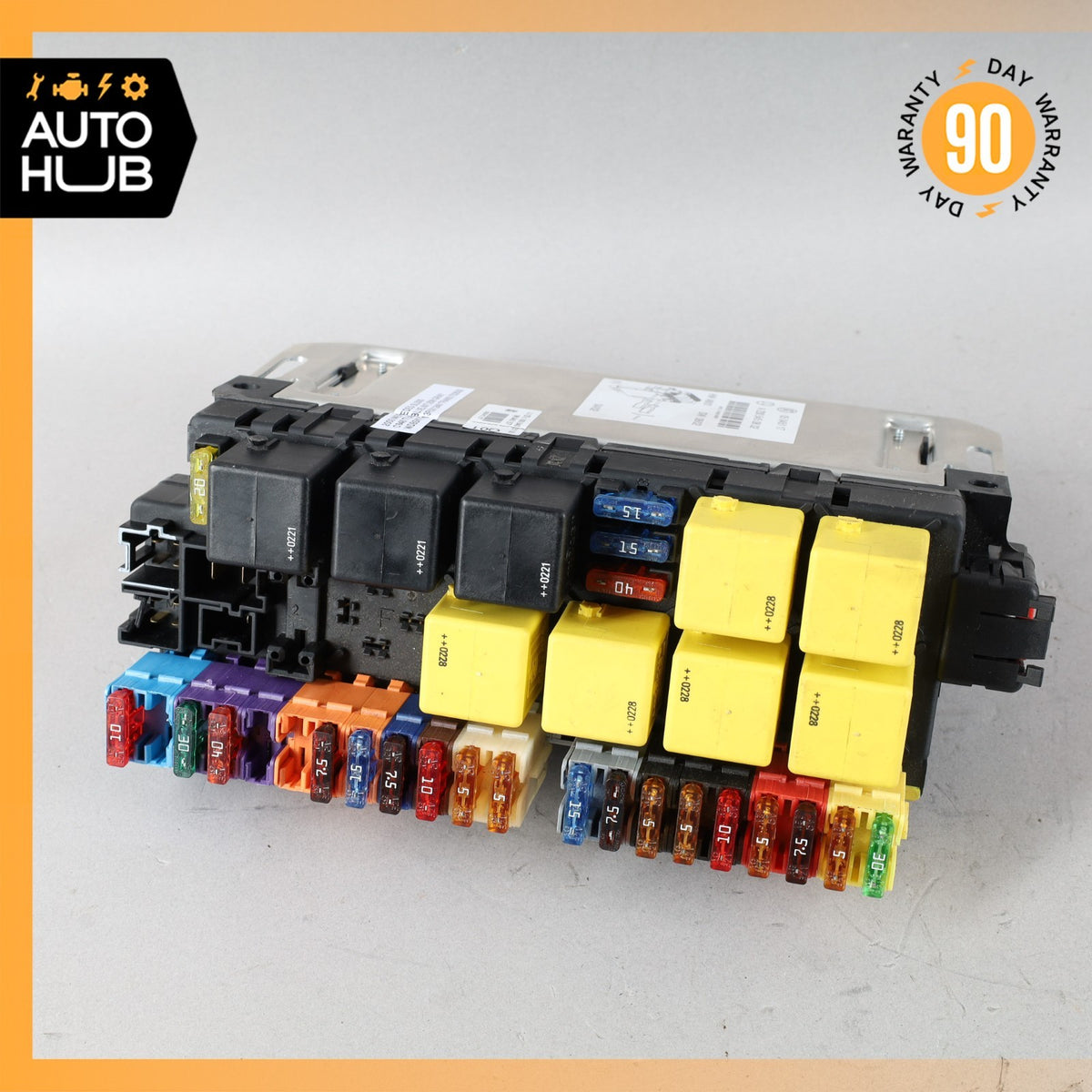 03-12 Mercedes R230 SL500 SL55 AMG Front Left SAM Fuse Box Control Module OEM - photo 8