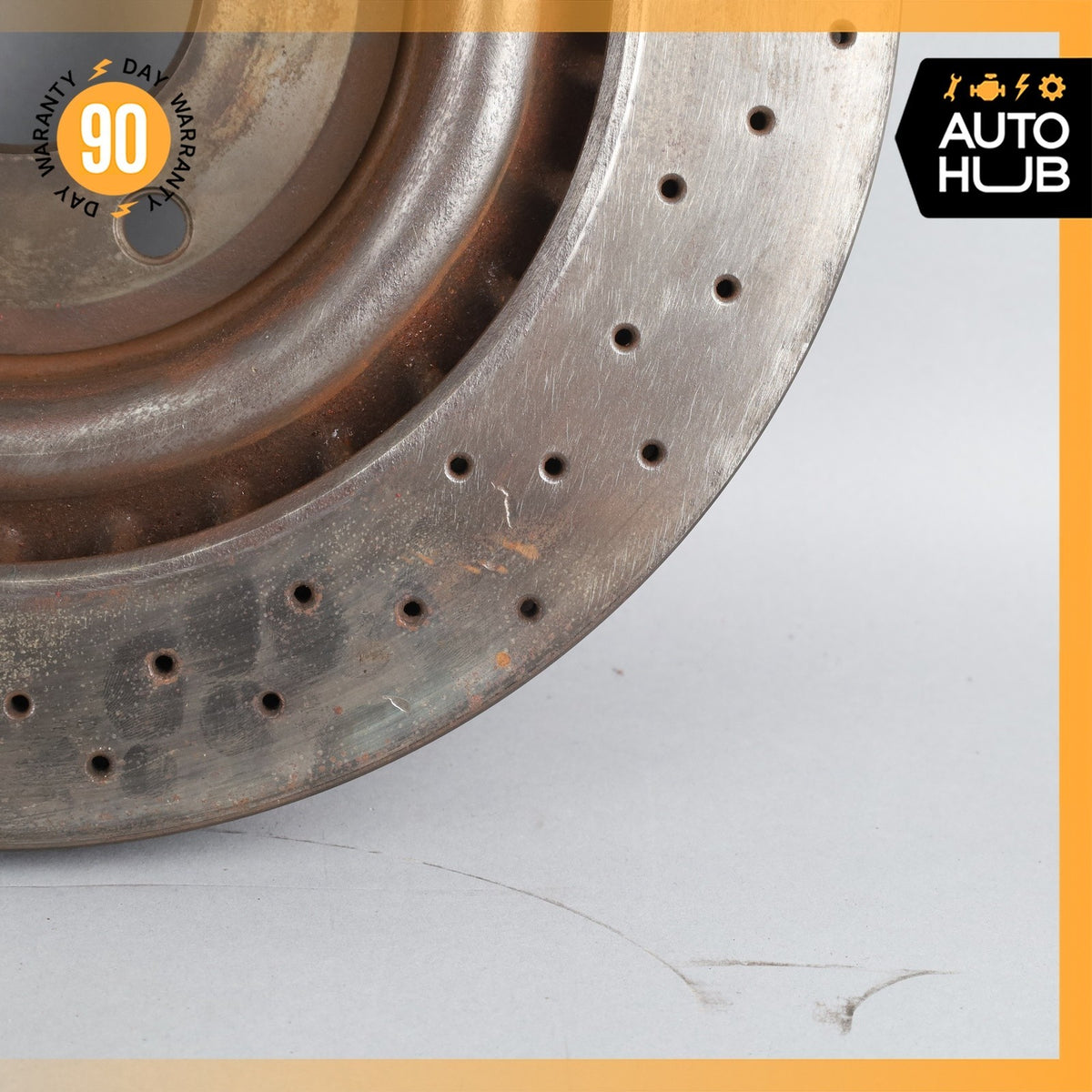 00-04 Aston Martin DB7 Front Brake Rotors Disc Left & Right Set OEM 38k - photo 19