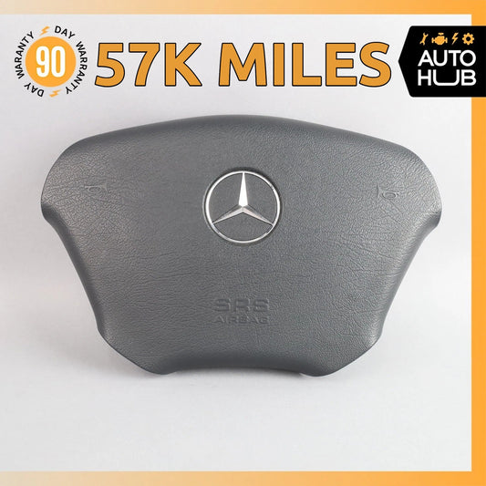 01-05 Mercedes W163 ML350 ML500 ML55 AMG Steering Wheel Airbag Air Bag Black OEM - photo 1