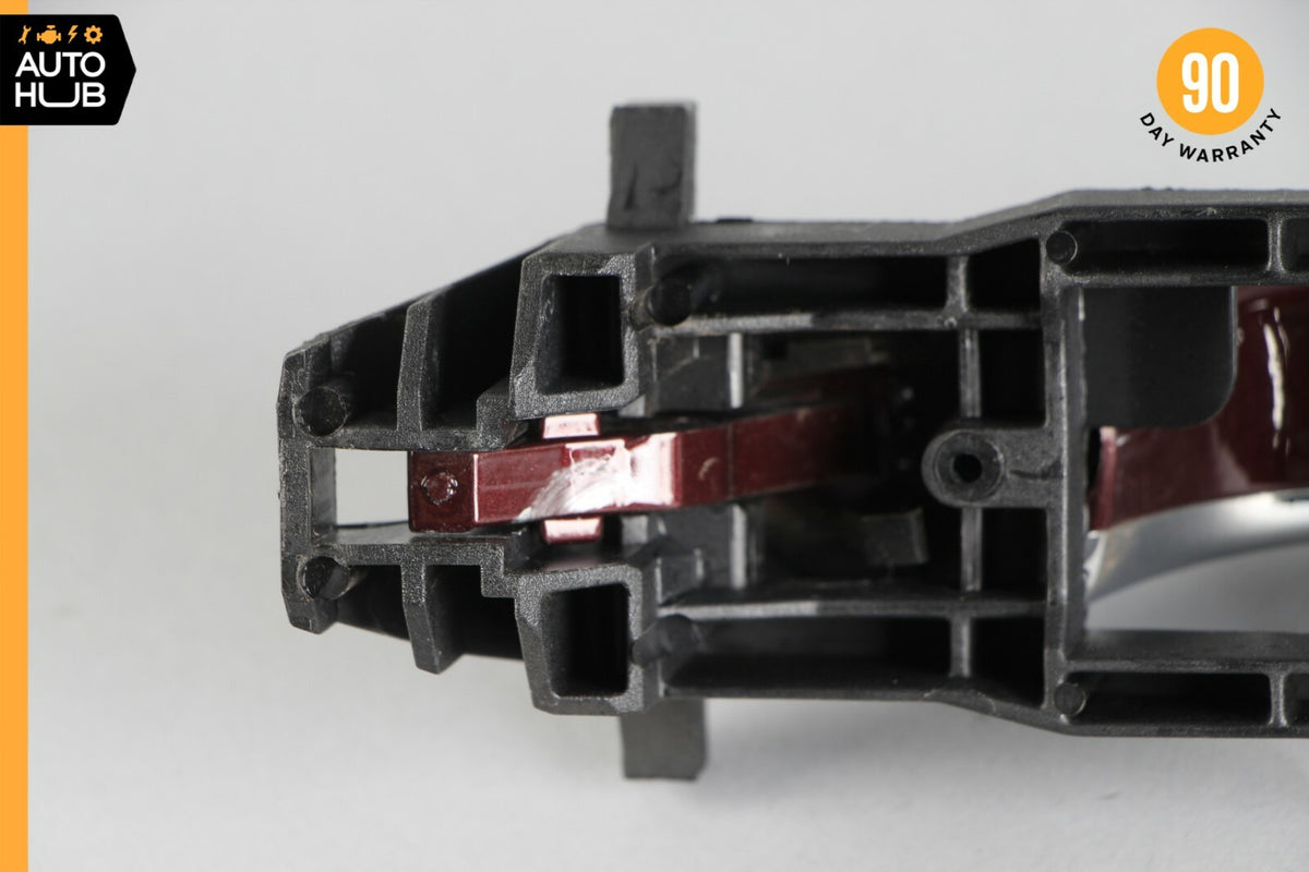 03-09 Mercedes W211 E350 E320 E500 Exterior Door Handle Rear Left Side Red OEM - photo 10
