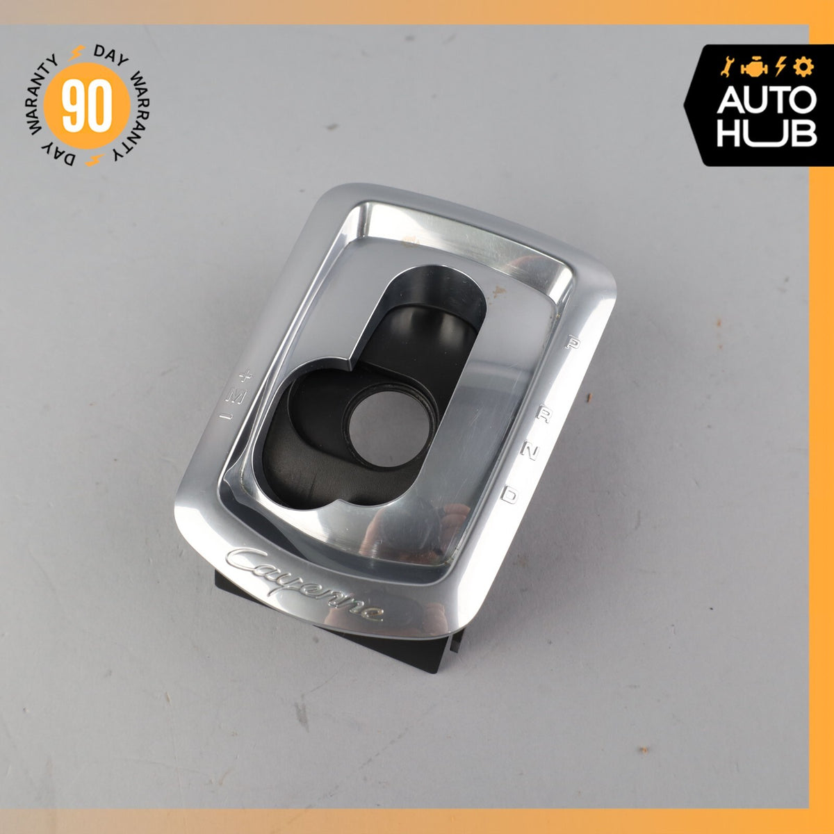11-18 Porsche Cayenne 958 Turbo Center Console Shifter Trim Bezel 7P5863419 OEM - photo 1