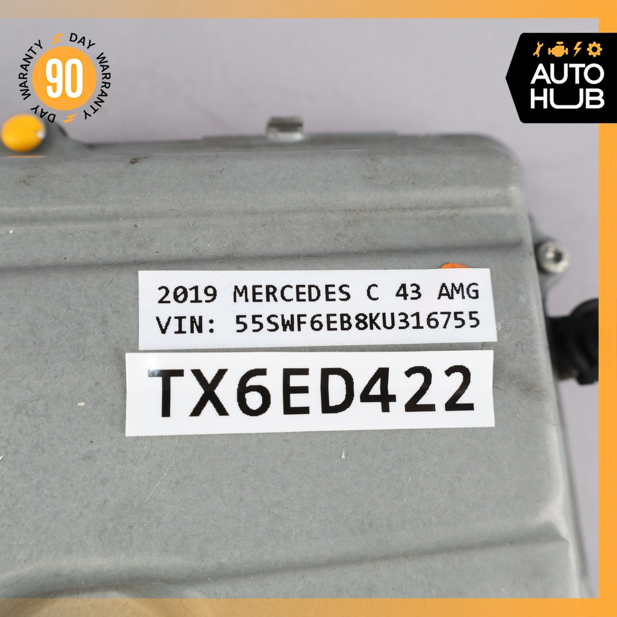 16-20 Mercedes W205 C43 AMG  S450 E450 M276 ECU Engine Control Module Unit OEM - photo 11