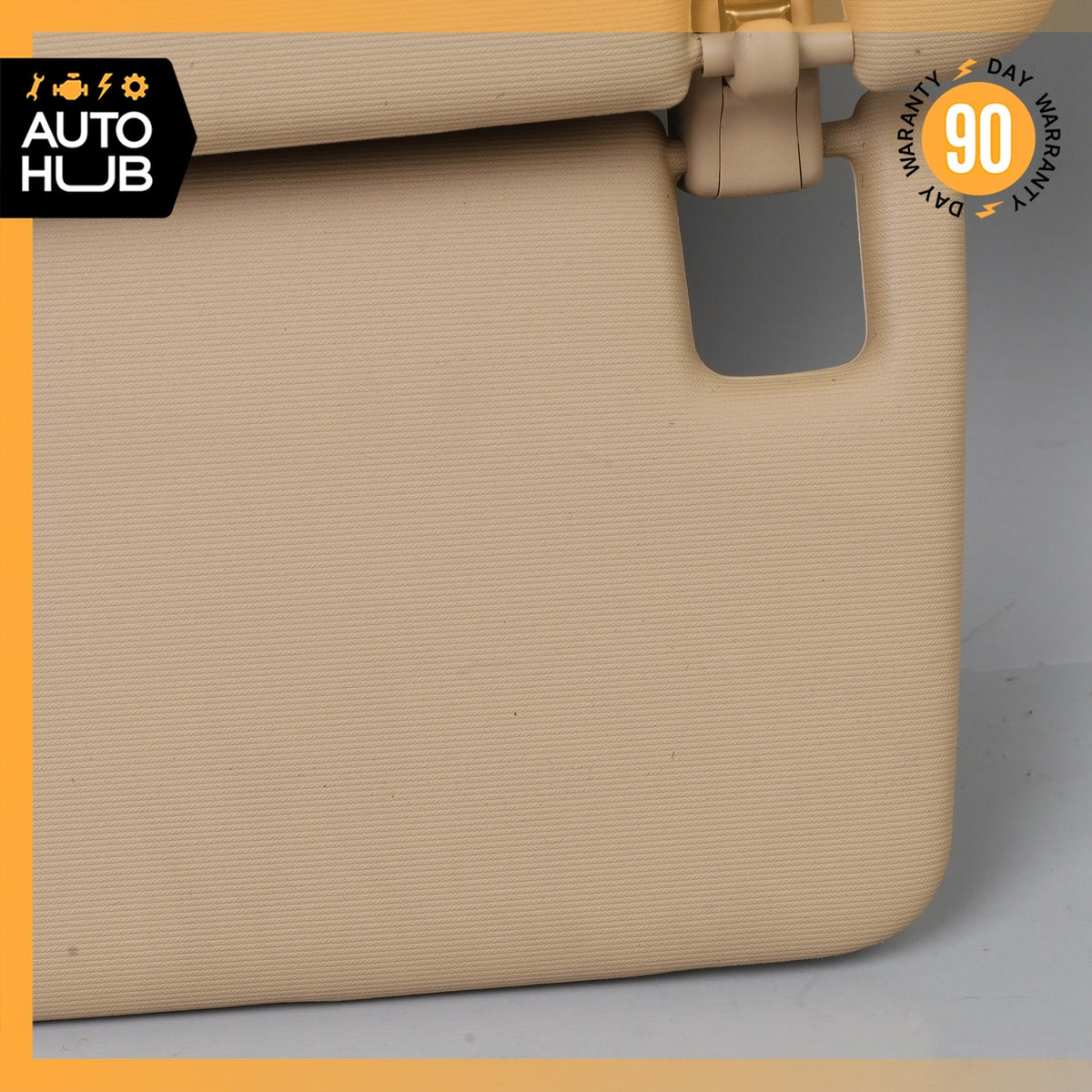 11-14 Porsche Cayenne 958 Sun Visor Sunvisor Front Left Driver Side Beige OEM - photo 3