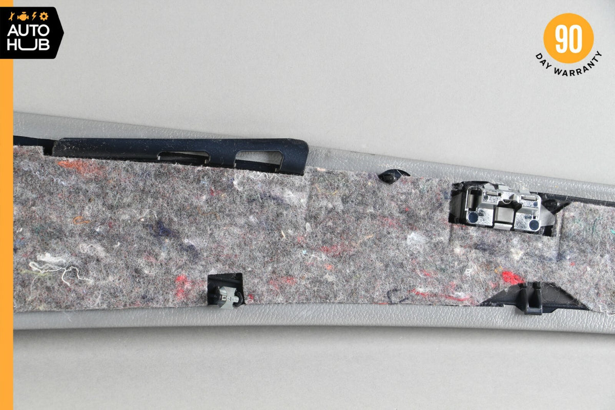 07-14 Mercedes W216 CL550 Center Console Right Side Molding Trim Cover Gray OEM - photo 9