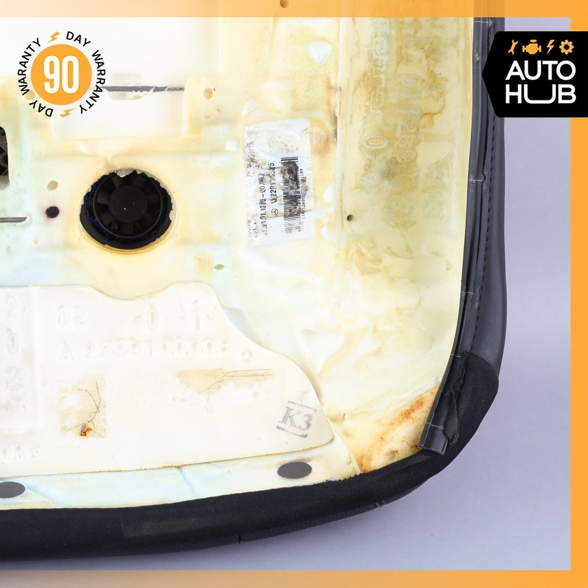 14-17 Mercedes W222 S550 Front Right Side Seat Cushion Lower Bottom Nappa OEM - photo 11