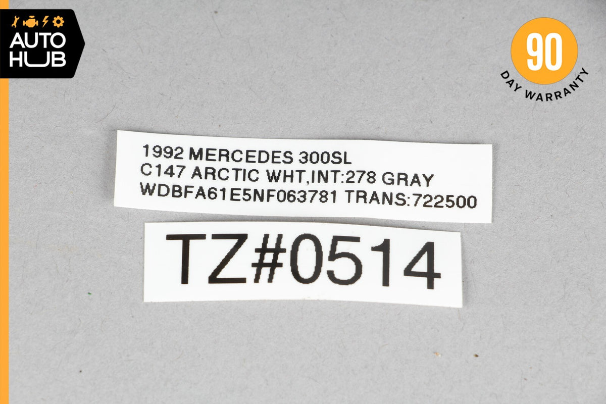 90-02 Mercedes R129 300SL SL500 Upper Engine Radiator Cover 1295050388 OEM - photo 12