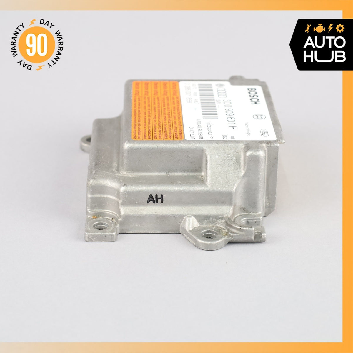 Porsche Cayenne 955 Airbag SRS Crash Impact Sensor Module 3D0909601H OEM - photo 5