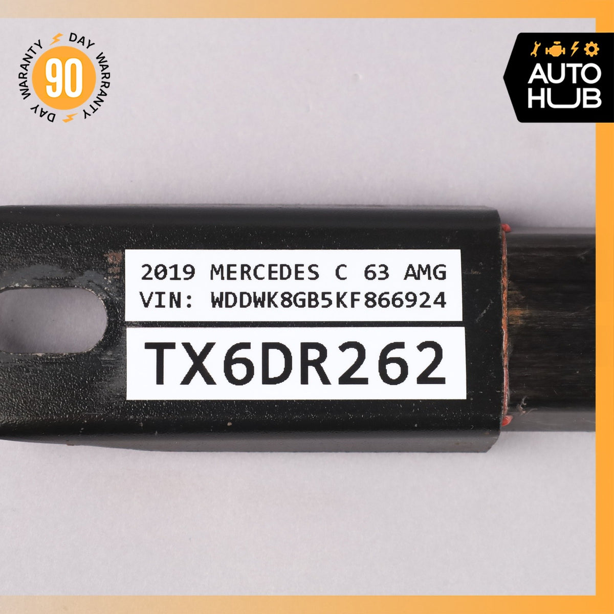15-23 Mercedes W205 C63 AMG M177 Front Right Strut Reinforcement Bar OEM - photo 11