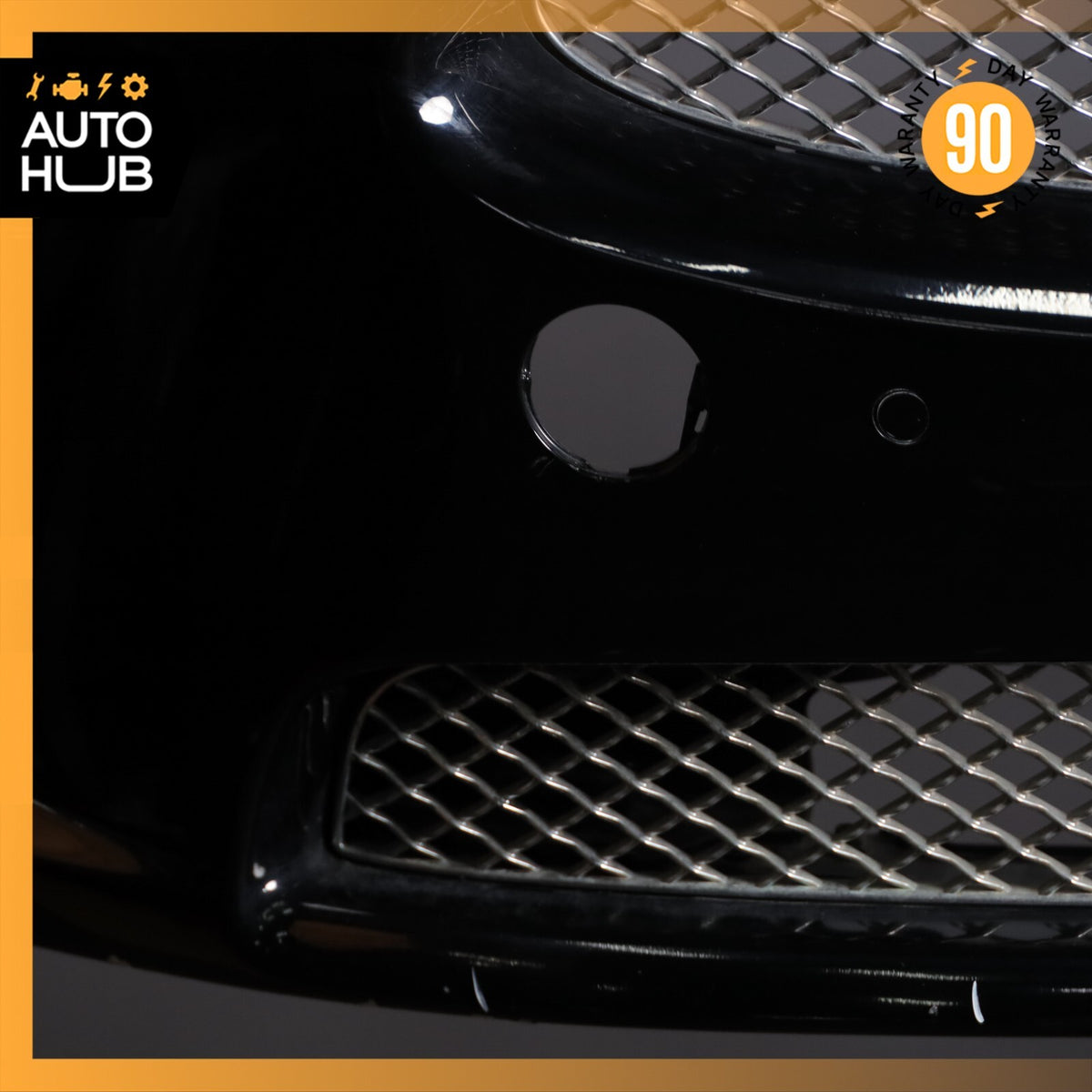 10-11 Jaguar X150 XK XKR Front Bumper Cover Assembly Black OEM - photo 12