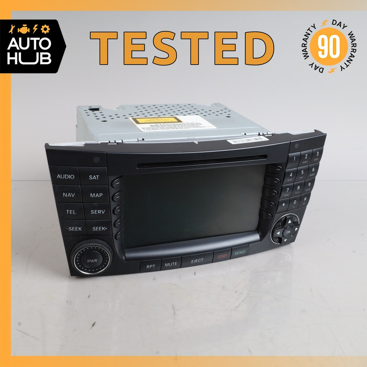 03-08 Mercedes W211 E350 E550 CLS500 Command Head Unit Navigation Radio CD OEM - photo 1