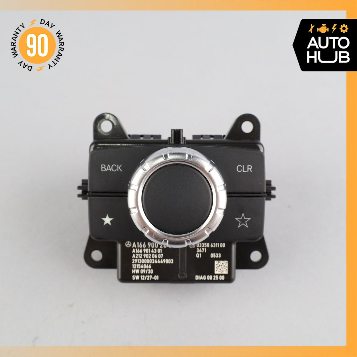 Mercedes W166 ML350 GL450 Center Console Navigation Stereo Control Switch OEM - photo 3