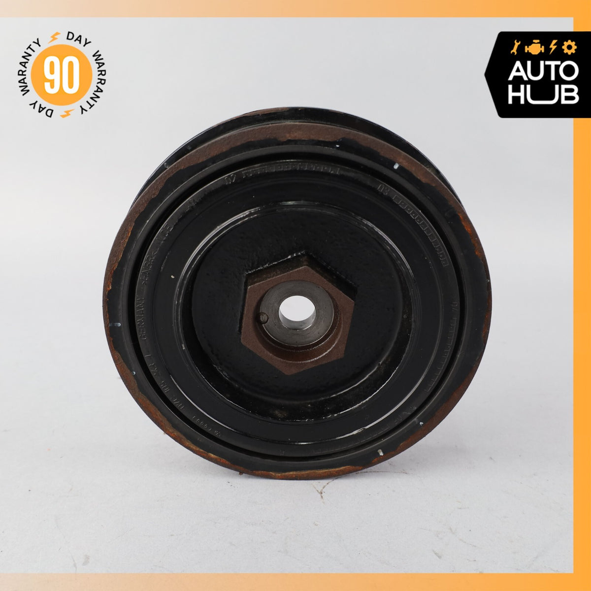 Bentley Continental GT Engine Motor Crankshaft Pulley Vibration Damper OEM 96k - photo 5