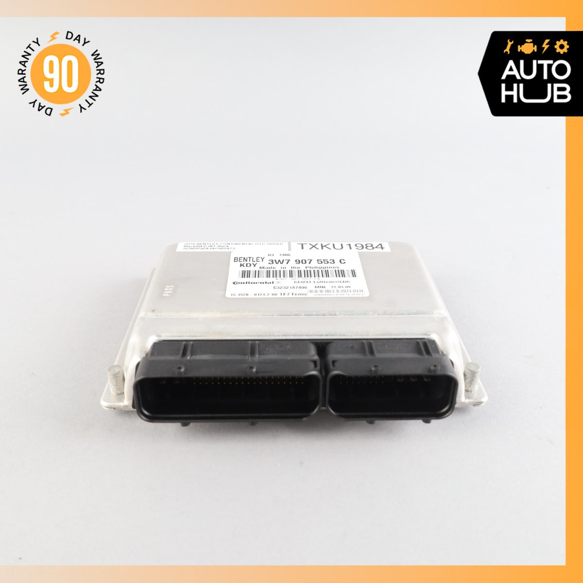 10-11 Bentley Continental GTС Speed Air Suspension Control Module OEM 83k - photo 6