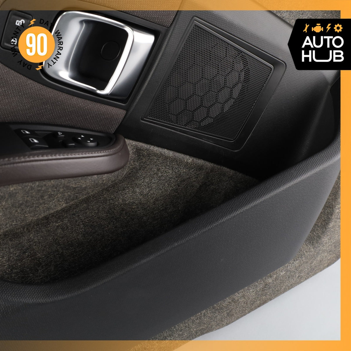 14-21 BMW i3 I01 Front Left Driver Side Interior Door Panel Brown OEM - photo 11
