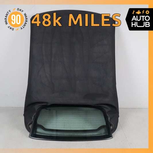 11-17 Mercedes W207 E350 E550 Convertible Soft Top Roof Black 2077700082 OEM 48k - photo 1