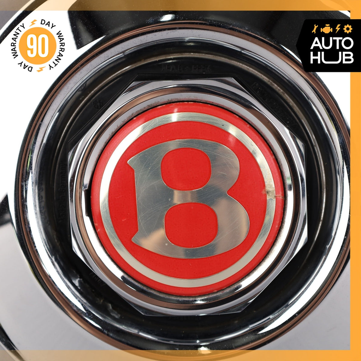 00-02 Bentley Arnage Wheel Center Hub Cap Cover OEM 30k - photo 7
