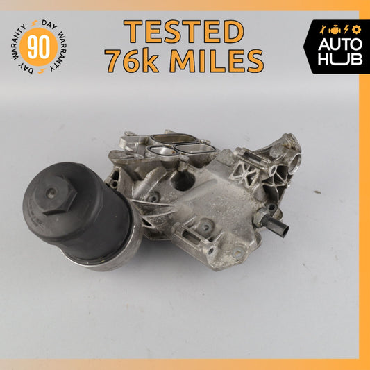 03-06 Bentley Continental Flying Spur GT Oil Filter Cooler Housing OEM 76k - photo 1