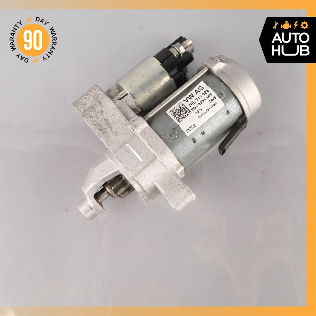 17-19 Audi 4M Q7 Engine Motor Starter 06L911024 OEM 87k - photo 3