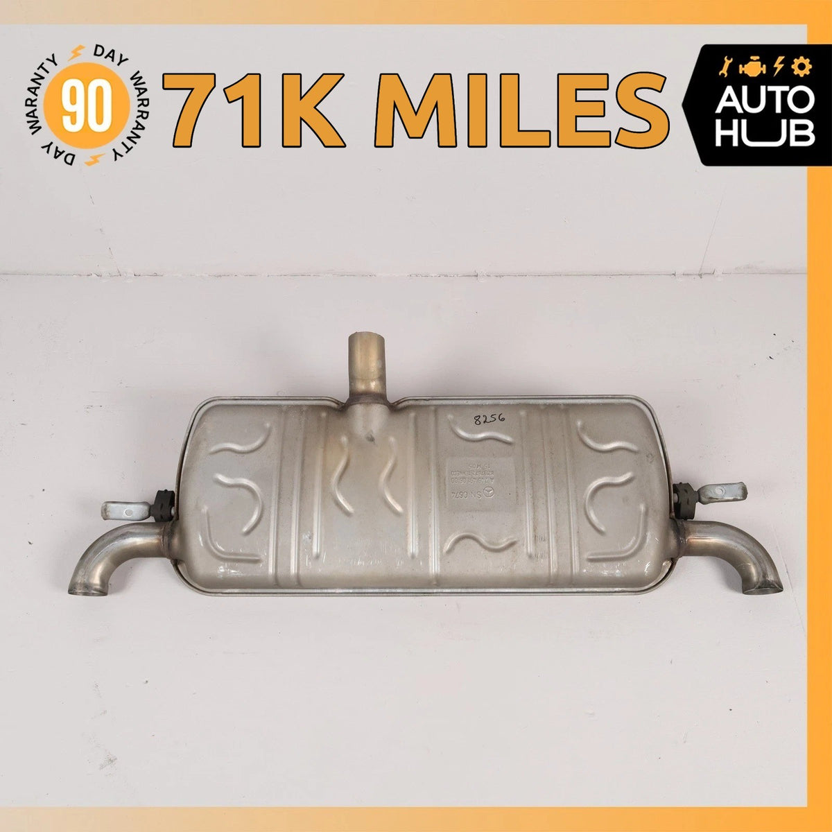 15-20 Mercedes X156 GLA250 FWD Dual Exhaust Muffler Assembly 2464910600 OEM 71k - photo 1