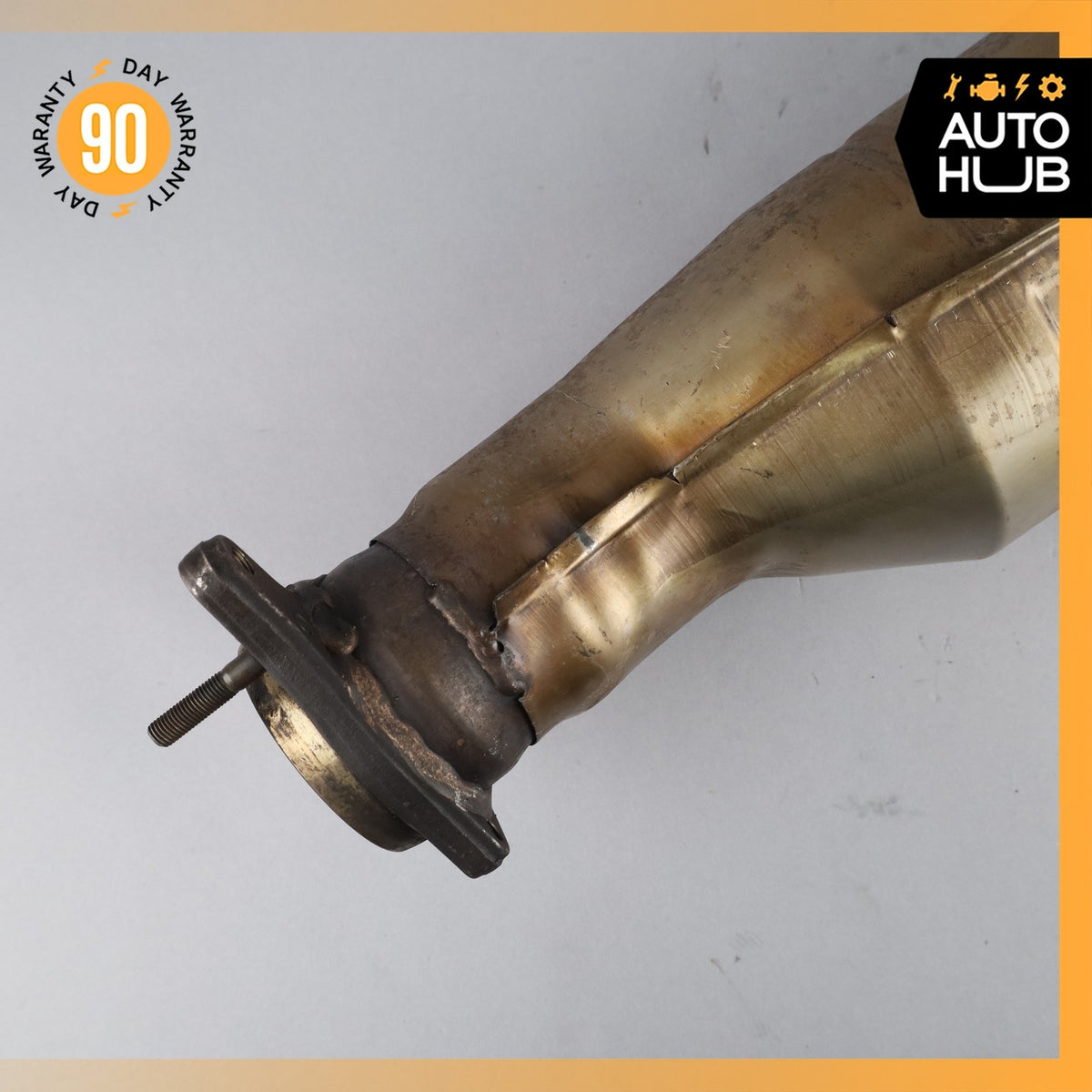 00-02 Bentley Arnage 6.8L V8 Exhaust Downpipe PJ55232PB OEM 30k - photo 3
