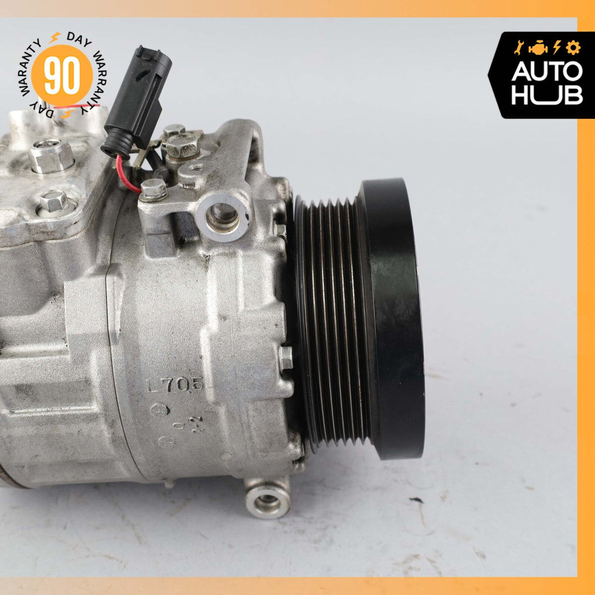 03-06 Mercedes R230 SL500 SL55 AC A/C Air Conditioning Compressor 0012300211 OEM - photo 9