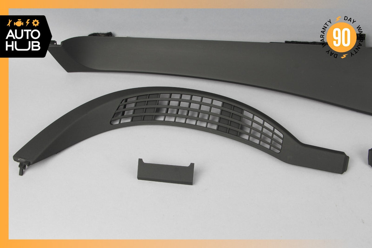 07-13 Mercedes W221 S600 S400 S550 Dashboard Air Vent Trim Panel Cover Set OEM - photo 4