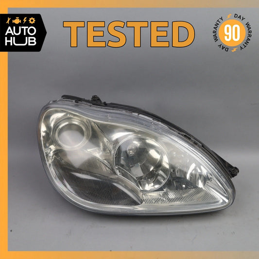 03-06 Mercedes W220 S350 S430 S500 Right Headlight Lamp Halogen OEM - photo 1