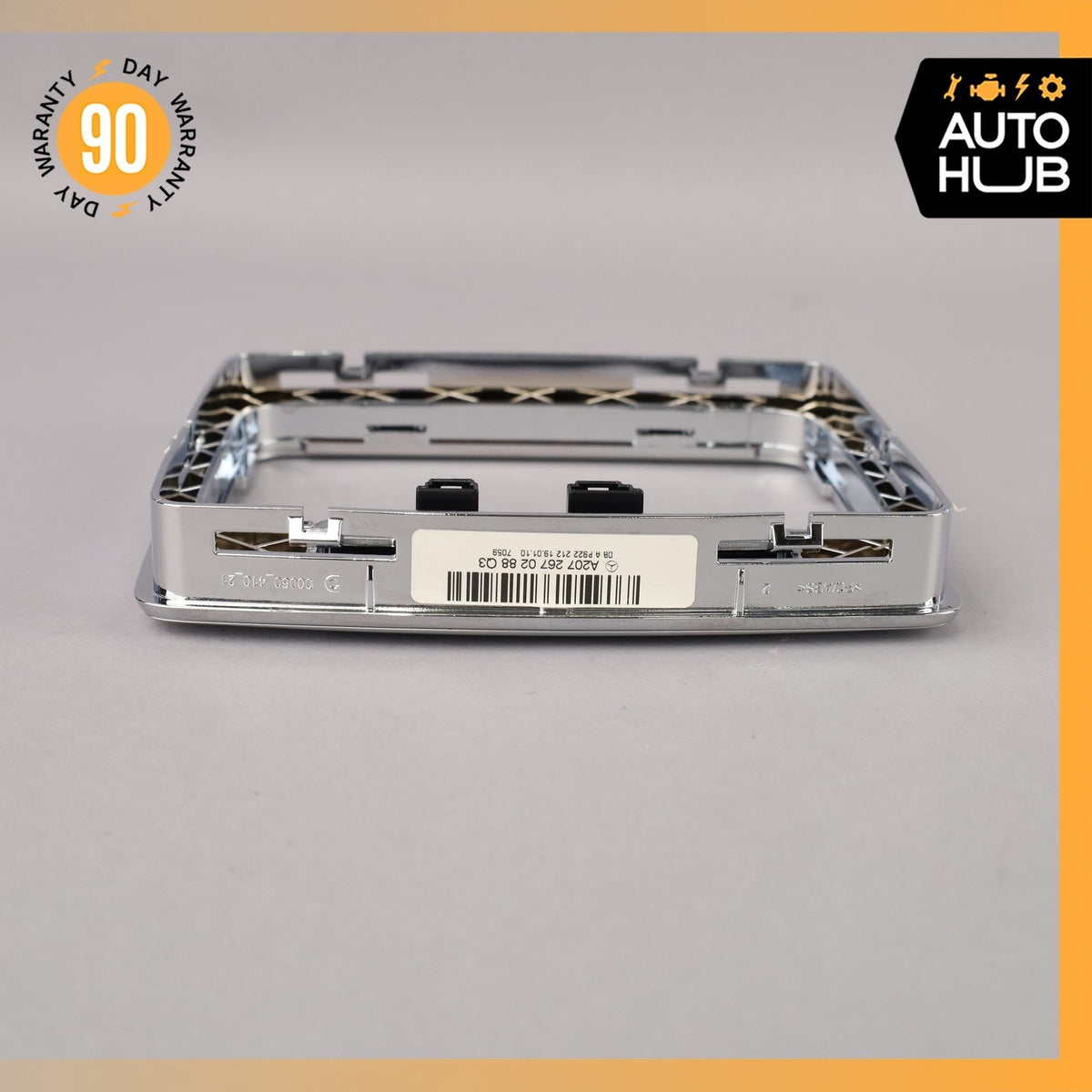 08-14 Mercedes W207 E550 C250 Center Console Shift Shifter Bezel Trim OEM - photo 7