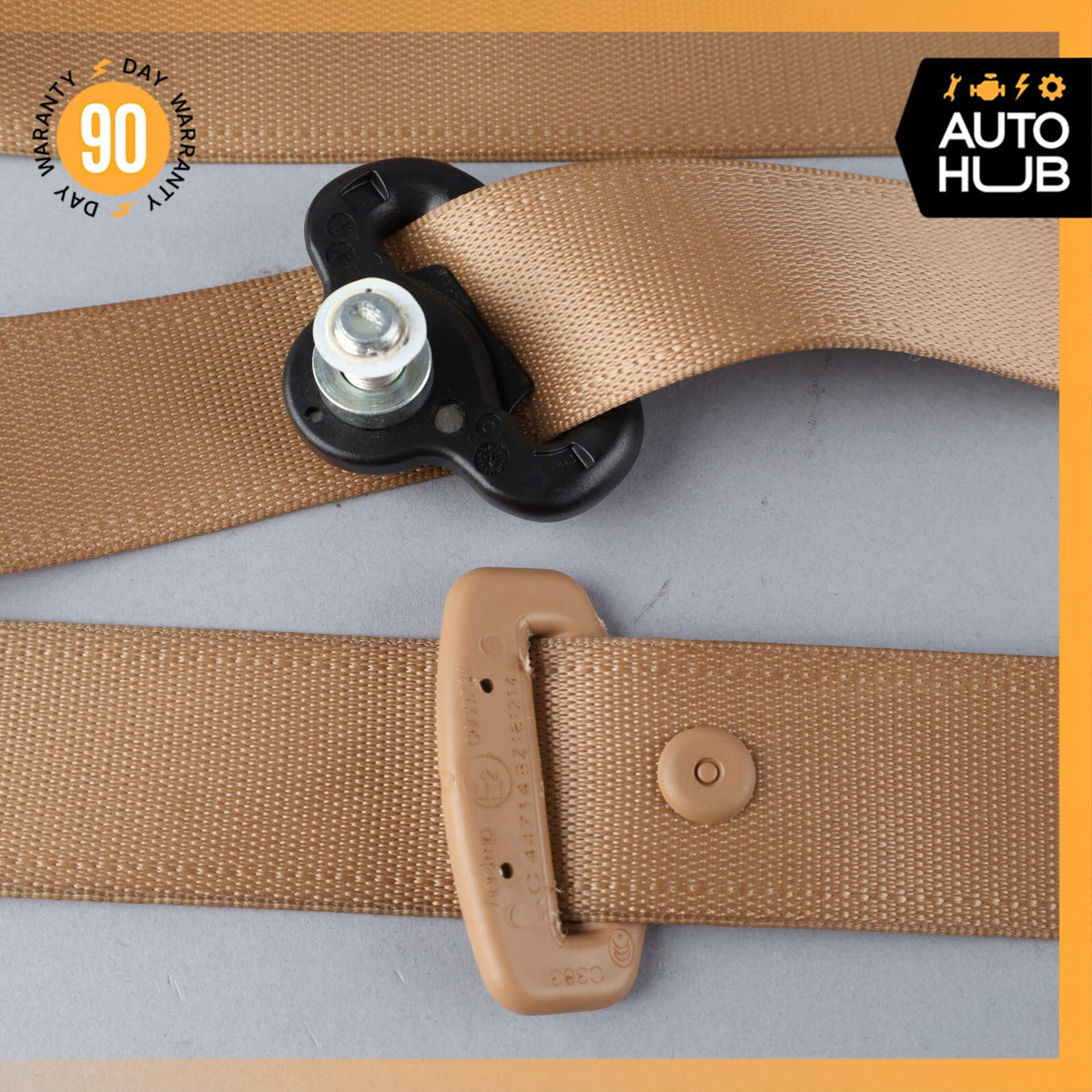 10-19 Maserati GranTurismo M145 Front Right Side Seat Belt OEM 17k - photo 12