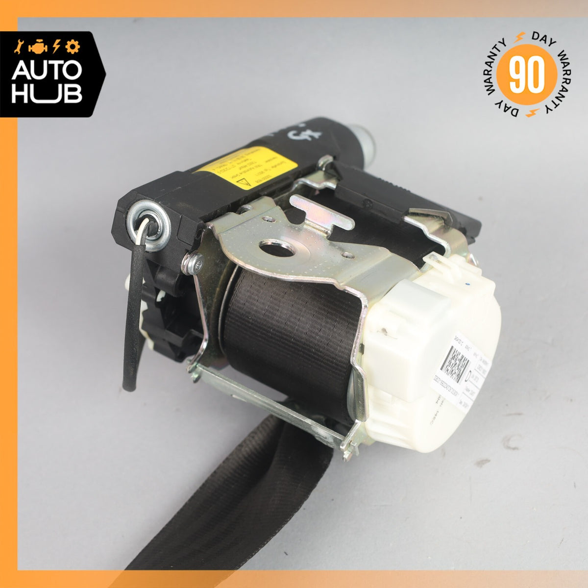08-18 Maserati GranTurismo M145 Coupe Front Right Side Seat Belt Black OEM - photo 9