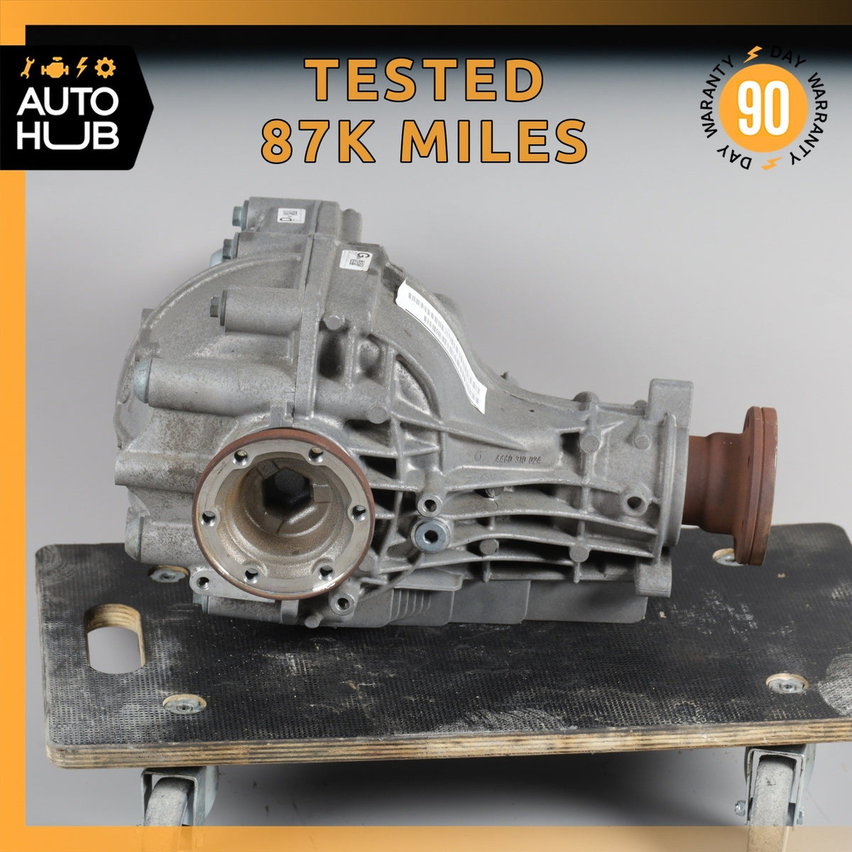 03-18 Bentley Continental GT 6.0L Rear Differential Diff Axle Carrier OEM 87k - photo 1