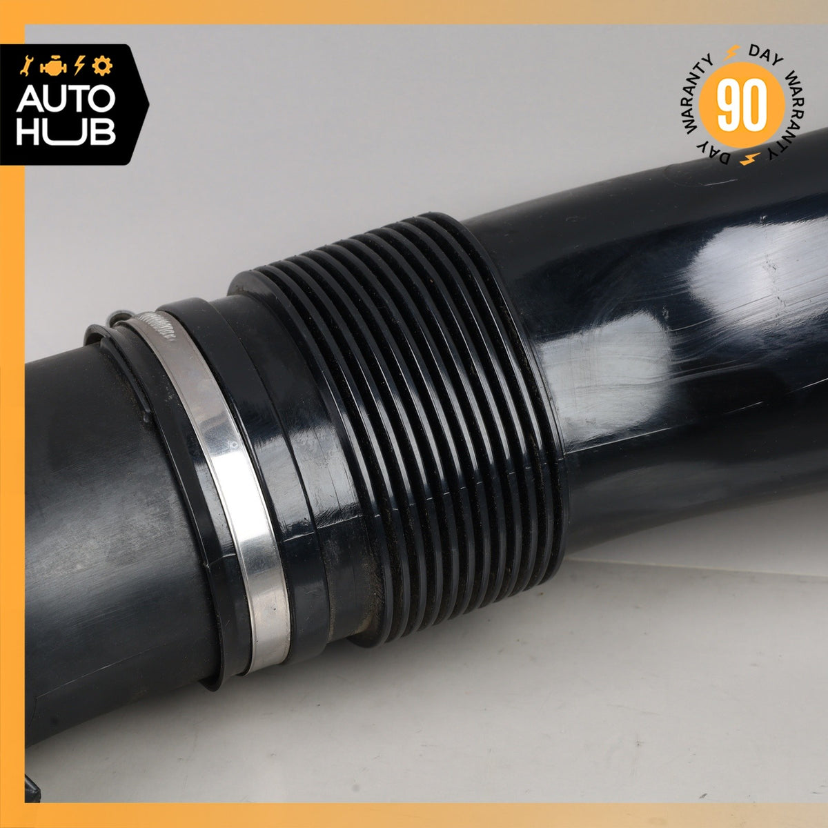 BMW F10 ActiveHybrid 5 N55 Upper Intercooler Air Hose Pipe Tube 7583726 OEM - photo 3