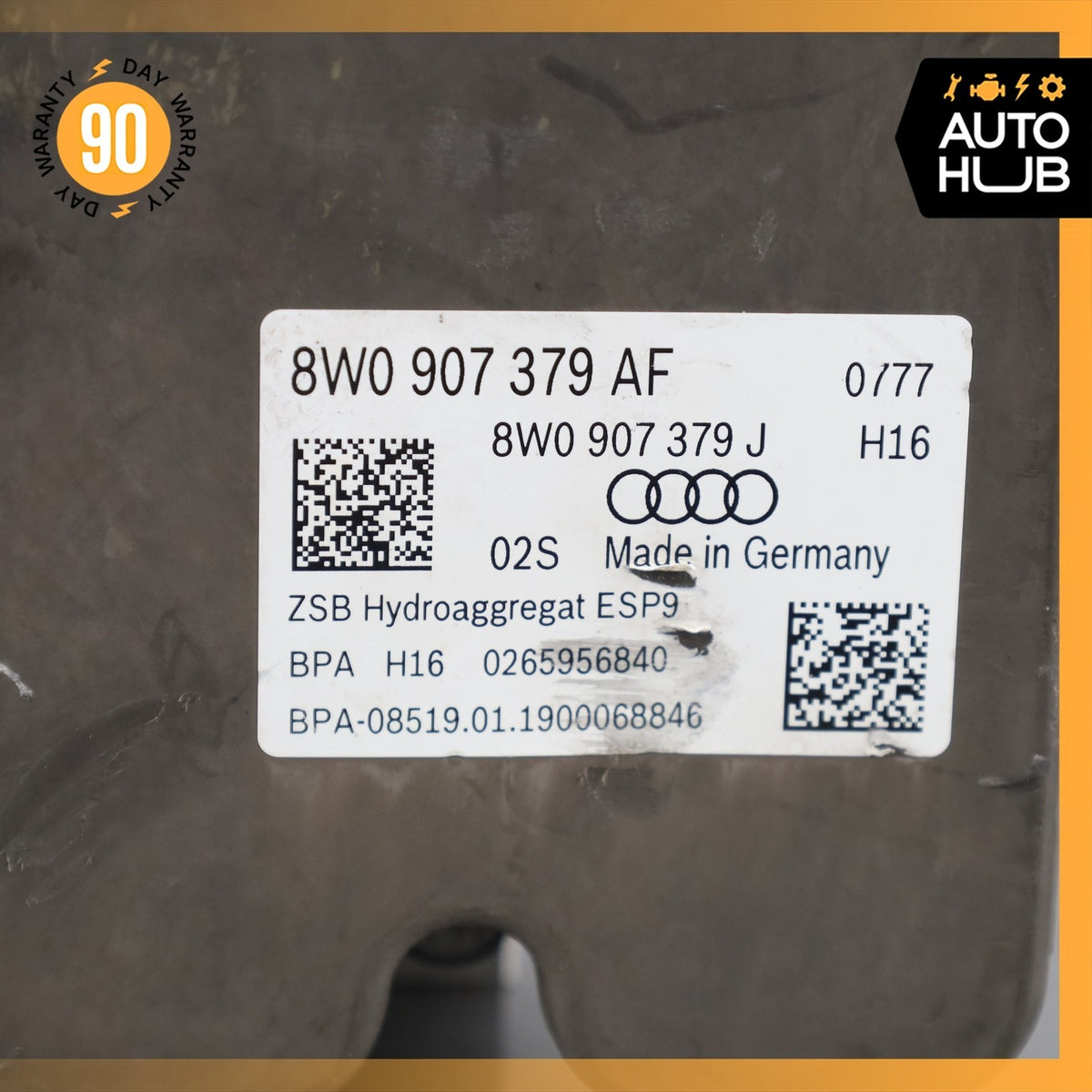 19-20 Audi B9 A5 S4 S5 ABS Anti Lock Pump Brake Module Unit OEM - photo 11