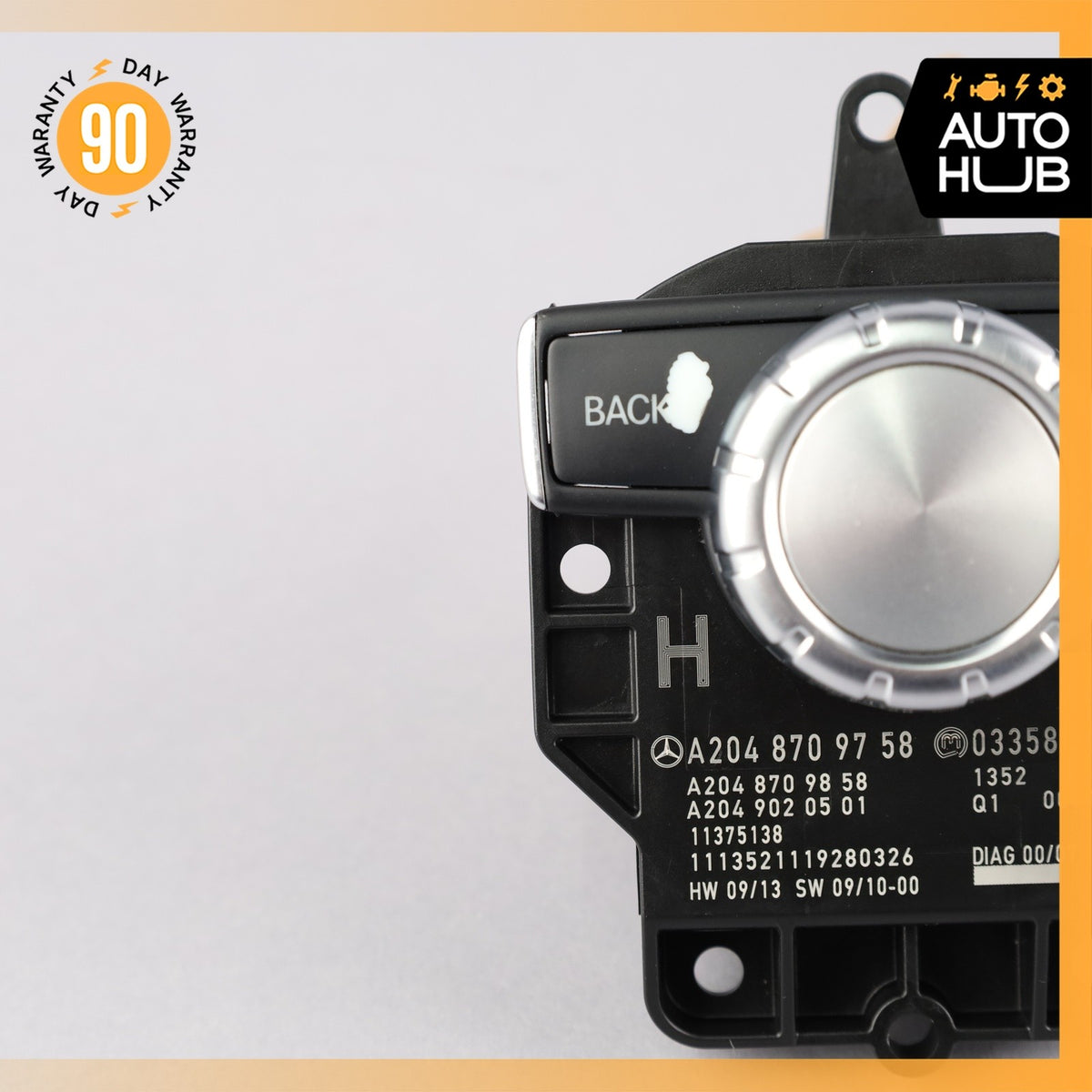 Mercedes W204 C250 E350 Console Head Unit Controller Knob Multi Switch OEM - photo 3